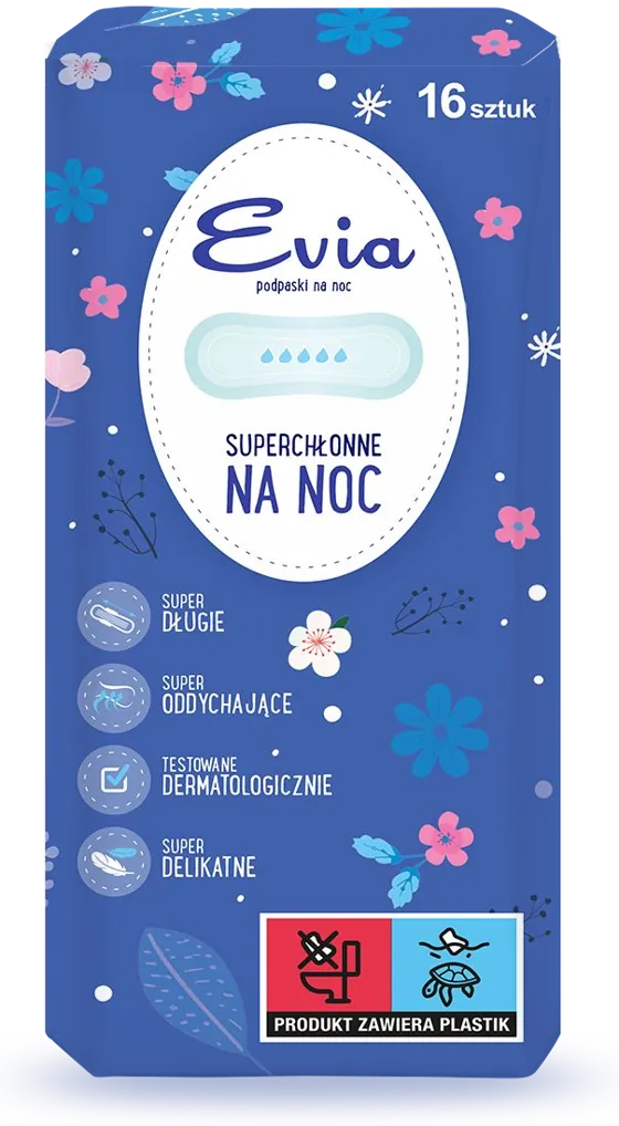 Opakowanie podpasek nocnych